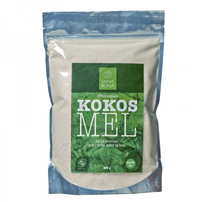 Hovedbilde Kokosmel økologisk Sanabona 500 g