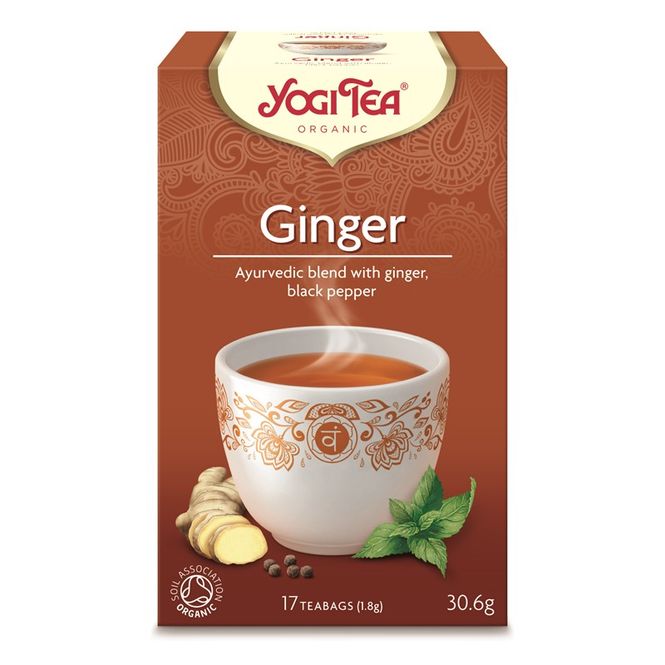 Hovedbilde Yogi Tea Ginger økologisk 17 poser