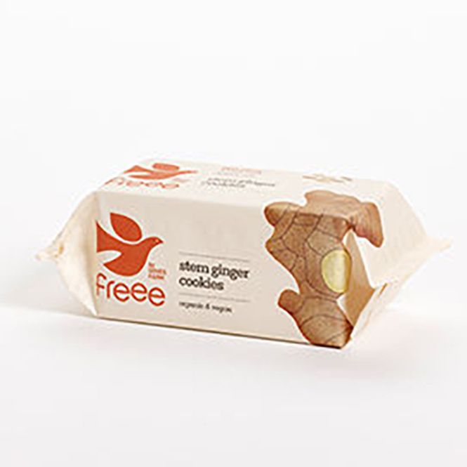 Hovedbilde Ingefærkjeks økologisk Fairtrade glutenfri 150 g Dove 