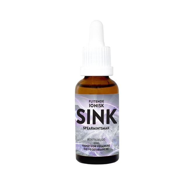 Hovedbilde Flytende inonisk sink vegan 30 ml MSM