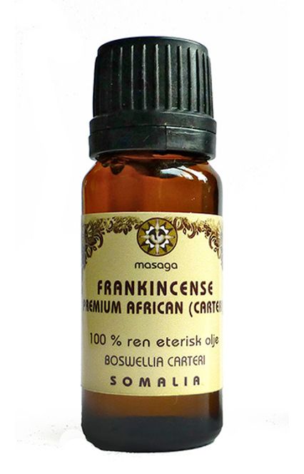 Hovedbilde Frankincense Carteri 100 % eterisk olje 10 ml Masaga