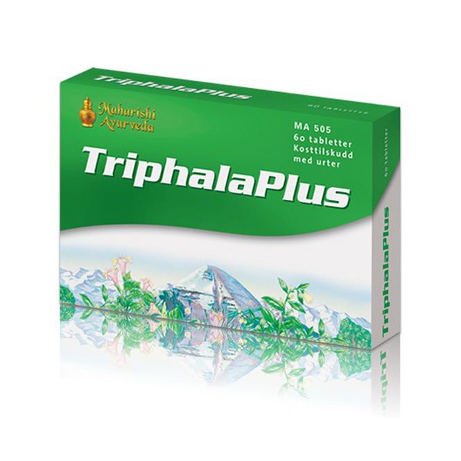 Hovedbilde Triphala Plus 60 tabletter Maharishi Ayurveda