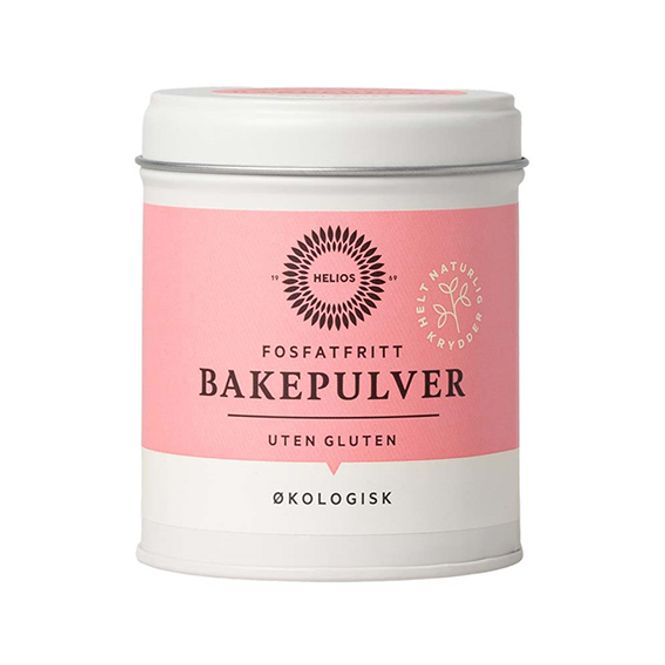 Hovedbilde Bakepulver økologisk glutenfritt 110 g Helios