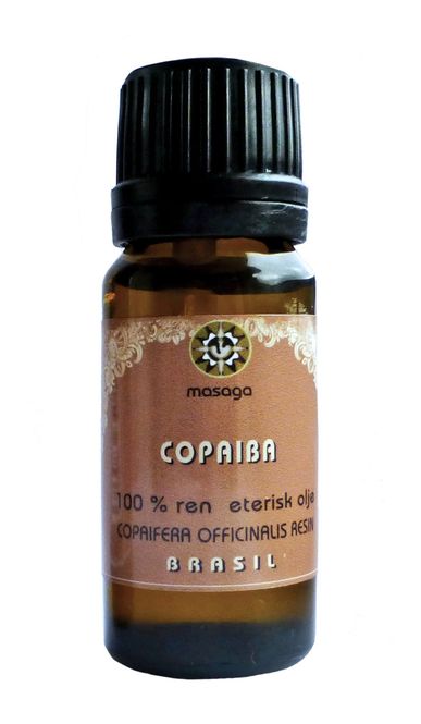 Hovedbilde Copaiba 100% eterisk olje 10ml Masaga