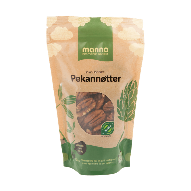 Hovedbilde Pekannøtter økologisk 200 g Manna