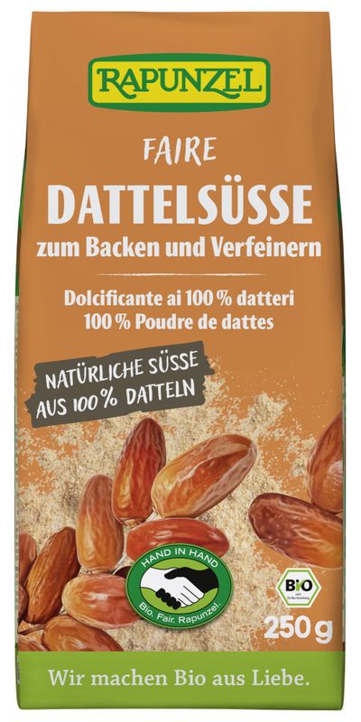 Daddelsukker økologisk 250 g Rapunzel